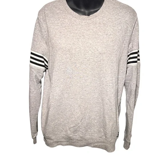 Adidas Women's Gray Sweatshirt pullover - Picture 7 of 10